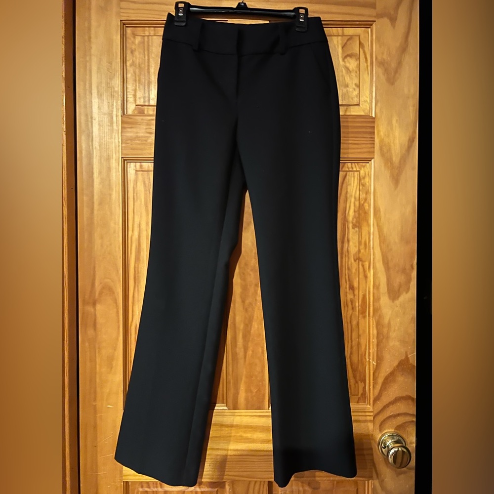 Ann Taylor Black Boot Cut Flare Pants
